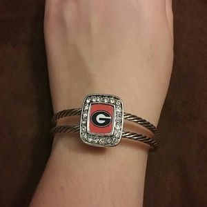 Georgia bulldog bracelet