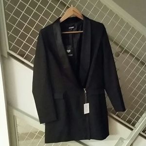 Missguided Black Blazer Dress Size 8 US