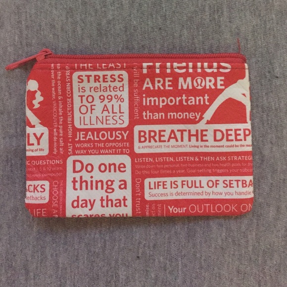 lululemon athletica Clutches & Wallets - Lululemon reusable coin wallet/ ID holder.