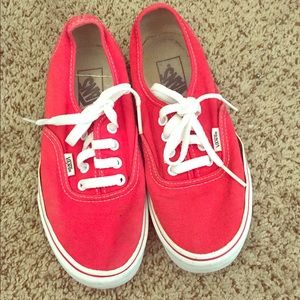 Red vans