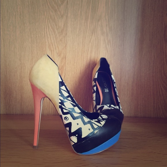 ALDO Shoes - Multi Colored Aldo Stiletto Pumps