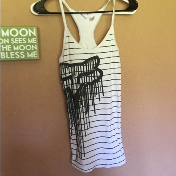 Fox striped tank