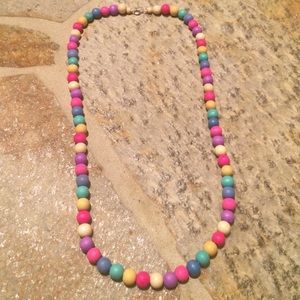 Wooden Vintage Necklace