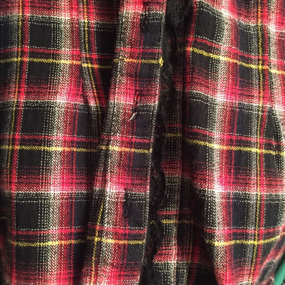 Lace trim flannel - Picture 2 of 3