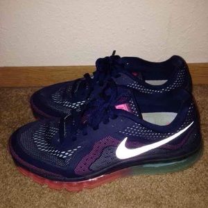 Nike Air Max 2014 Running Shoes Cotton Candy Ombré