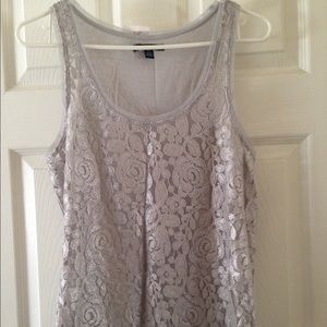 Lace tank