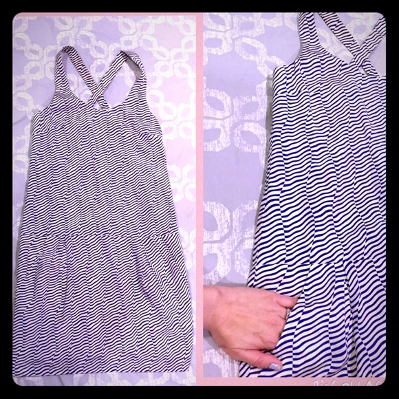 Reiss Crossback dress with pockets! Like new