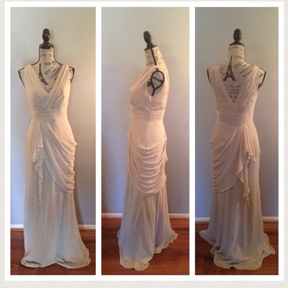Chiffon long dress