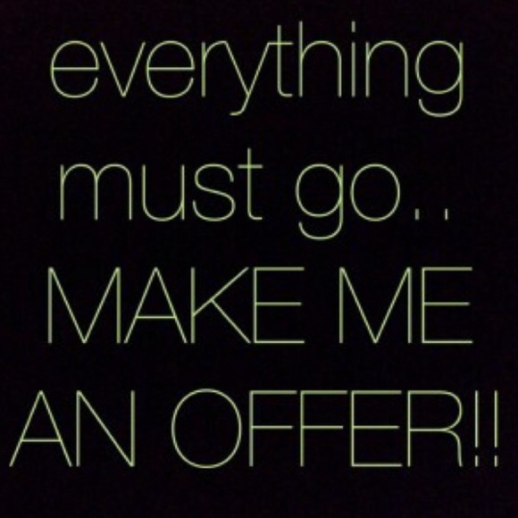 $5 sale! Make me an Offer on other items !!!