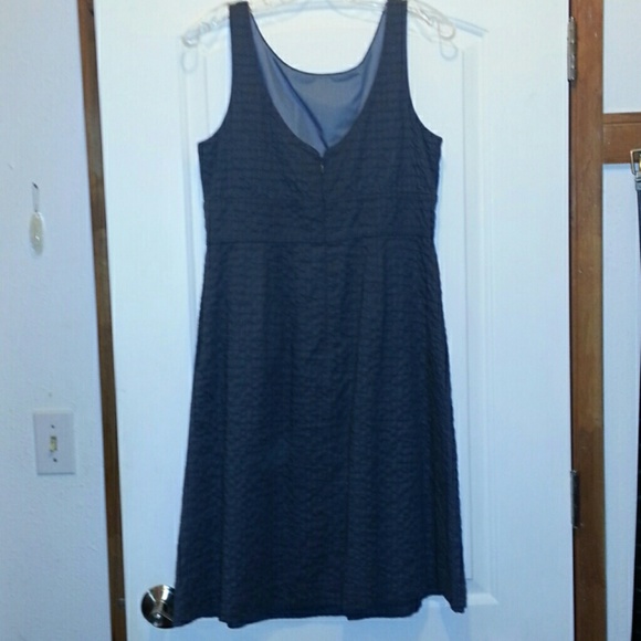 J Crew Gray Quilted Dress - Picture 2 of 4