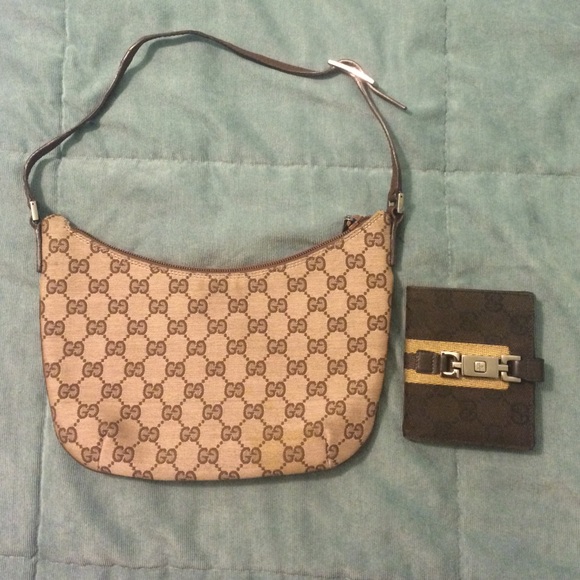 Authentic Gucci purse and wallet bundle