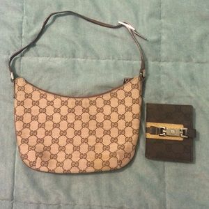 Authentic Gucci purse and wallet bundle