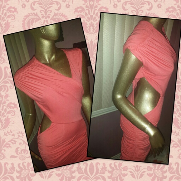 Bebe Coral dress size xs