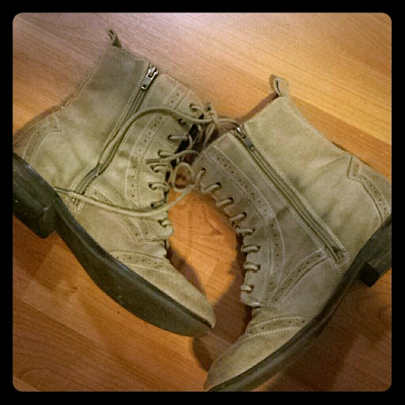 Dolce Vita Shoes - Dolce Vita Suede Combat Boots