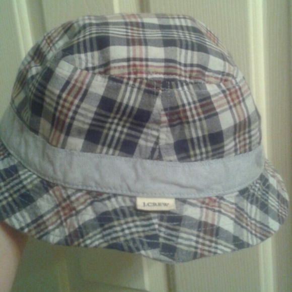 JC CREW REVERSABLE PLAID HAT