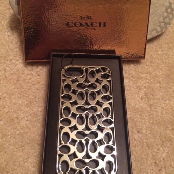 NWT- New in box Coach IPhone 5/5s Case