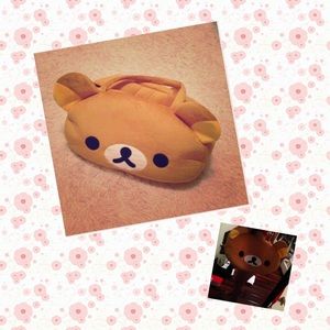 Rilakkuma plush bag