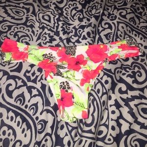 Pink bikini bottoms