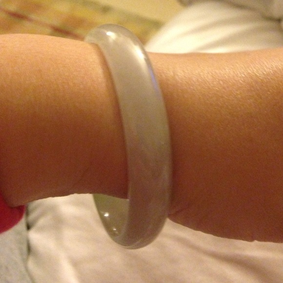 Sold❤️Authentic Jade bangle - Picture 3 of 4