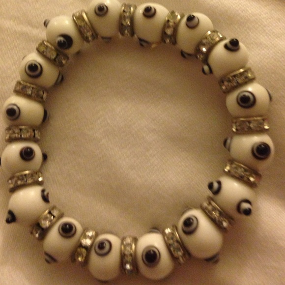 Sold❤️Evil eye elastic bracelet