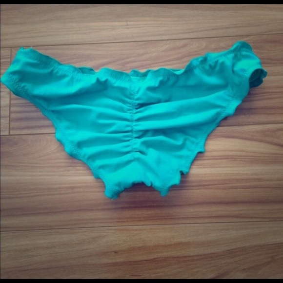 VS Ruched Ruffle Bikini Bottom
