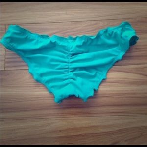 VS Ruched Ruffle Bikini Bottom