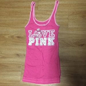 Victoria's Secret PINK tank top. Pink University