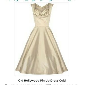 Pinup girl inspired dress