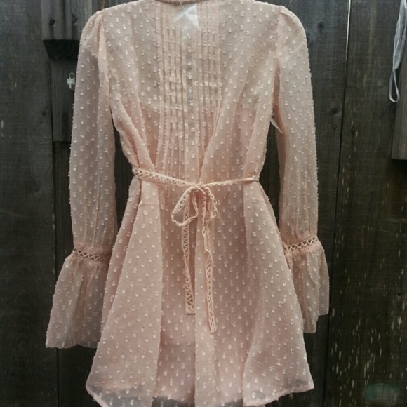 Kimchi blue clip dot frock dress - Picture 3 of 4