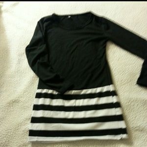 Black and White Dress