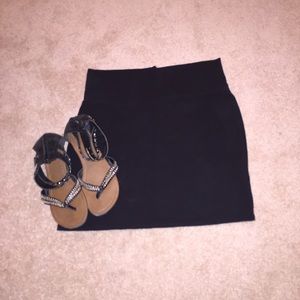 ADDITIONAL 50% OFF Black Bodycon Skirt
