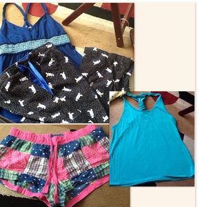 Jockey and Xhilaration pajama bundle size medium