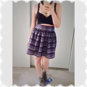 Purple/Grey Skirt