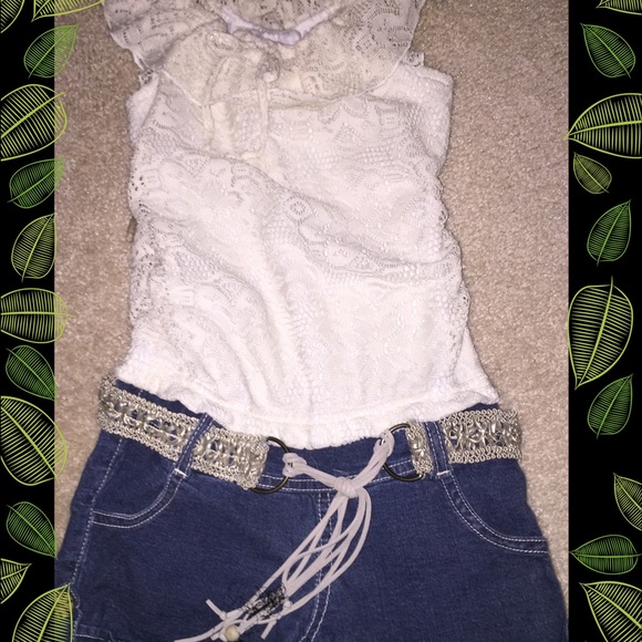 👧Girls romper outfit👧 temp price drop🎉