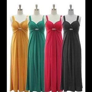 Maxi dresses 4 colors
