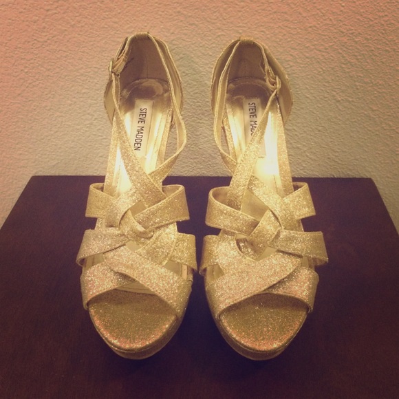 Steve Madden Glitter Heels