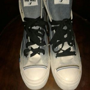Pro Keds high tops women's sz 9 denim and gray