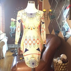 Bodycon slim cocktail dress