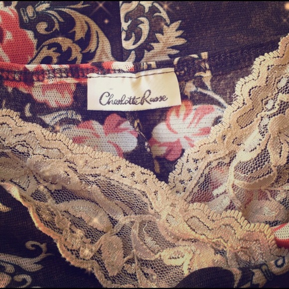 Charlotte Russe Tops - NEW Charlotte Russe Floral Tank!