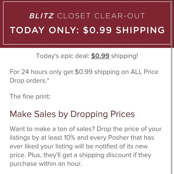$ .99 Shipping! Take advantage!