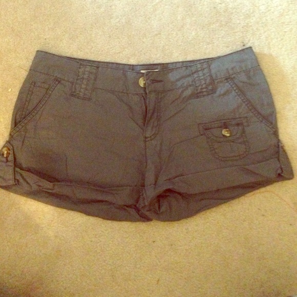 Dark grey Cargo shorts!