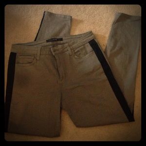 Grey side stripe joes jeans! (Disregard black dot)