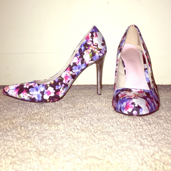 Floral Heels