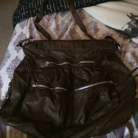 Brown Vintage Over The Shoulder Bag