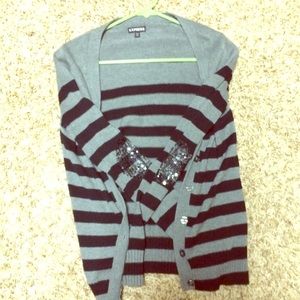 Express sweater with sequin