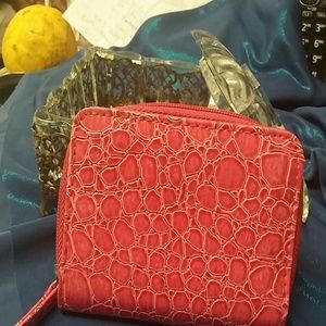 Faux Alligator Wallet