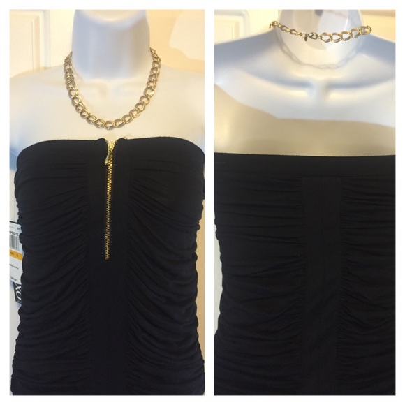Strapless Body Con LBD NWT - Picture 2 of 4