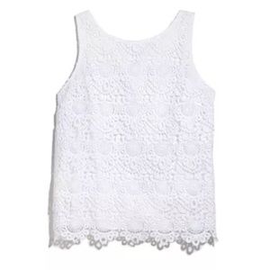 ISO "Lilly For Target" Embroidered White Tank XS S