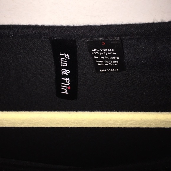 Black and gold dressy shirt - Picture 2 of 3