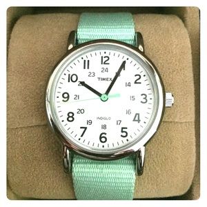 Turquoise Timex Indiglo Women's Watch
